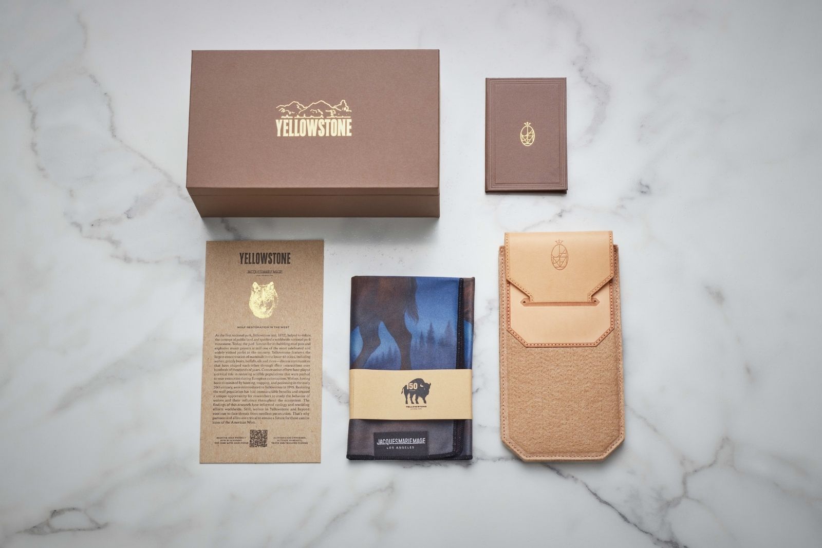 Jacques Marie Mage x Yellowstone VI Packaging