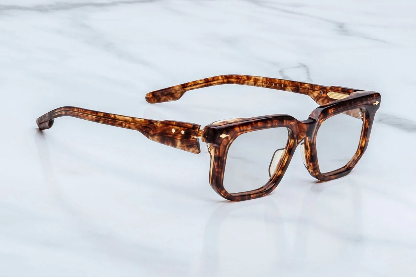 Jacques Marie Mage Yoshi Eyeglasses - Argyle