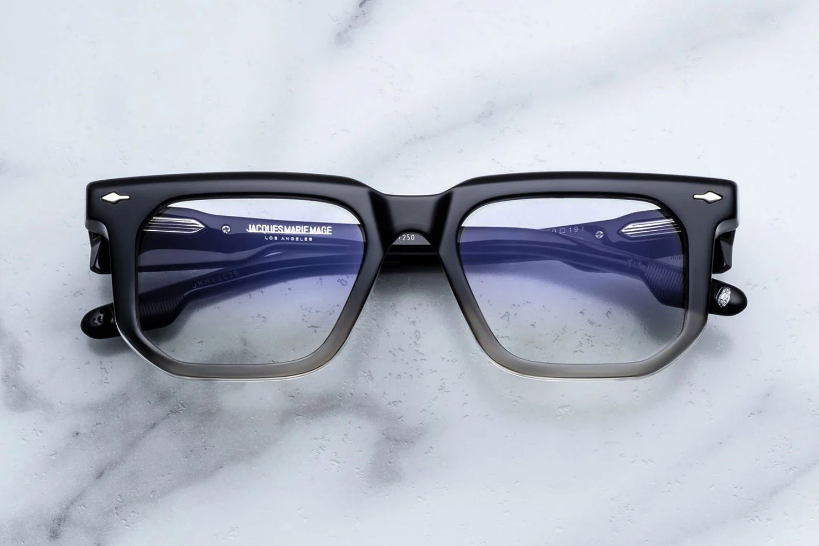 Jacques Marie Mage Yoshi Eyeglasses - Black Fade