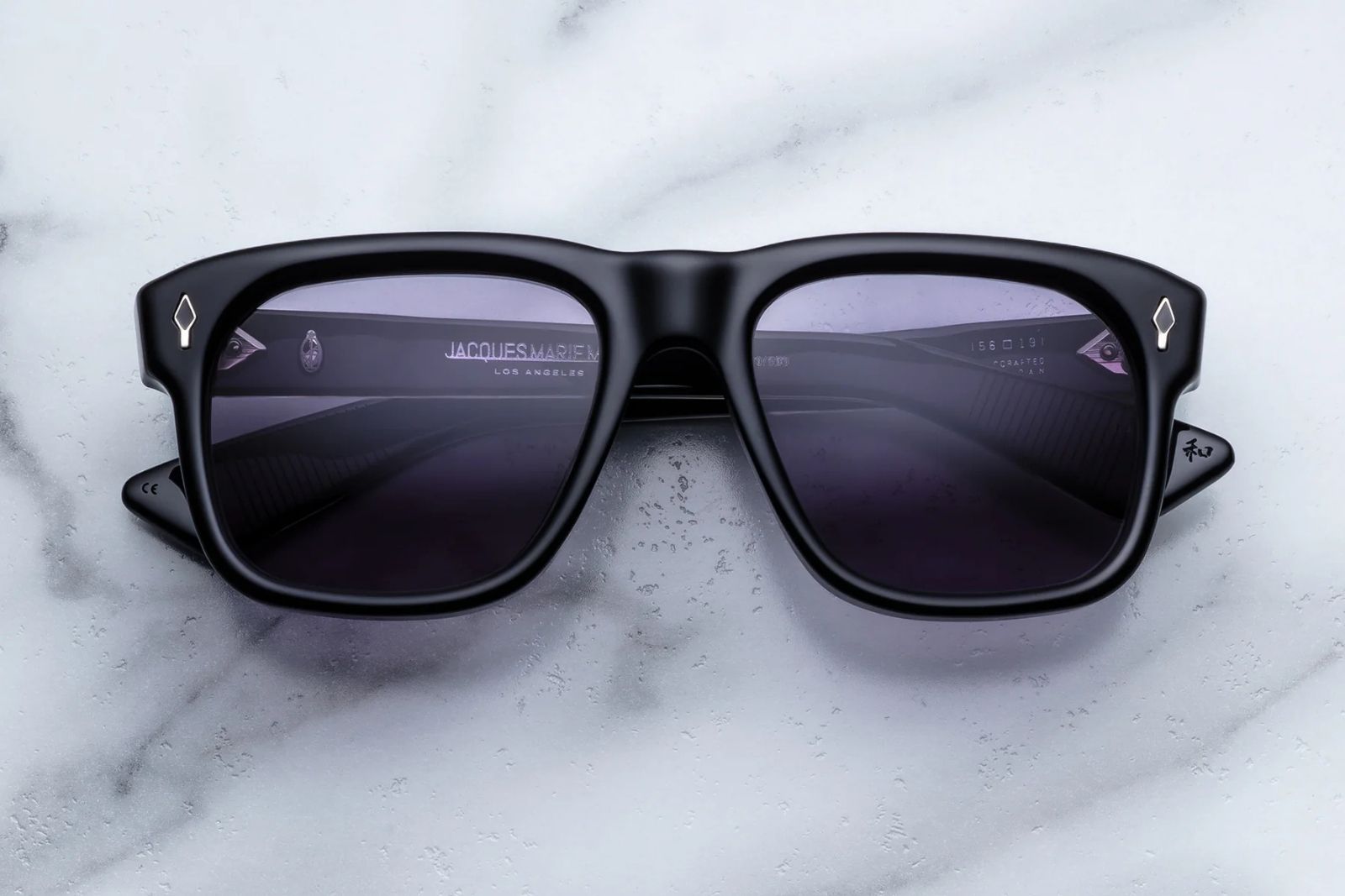 Jacques Marie Mage Yves Epoxy II - Fumée Sunglasses