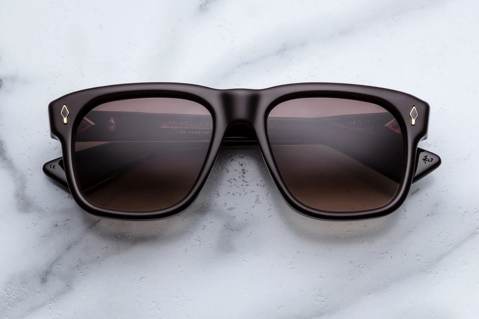 Jacques Marie Mage Yves Epoxy II - Ganache Sunglasses