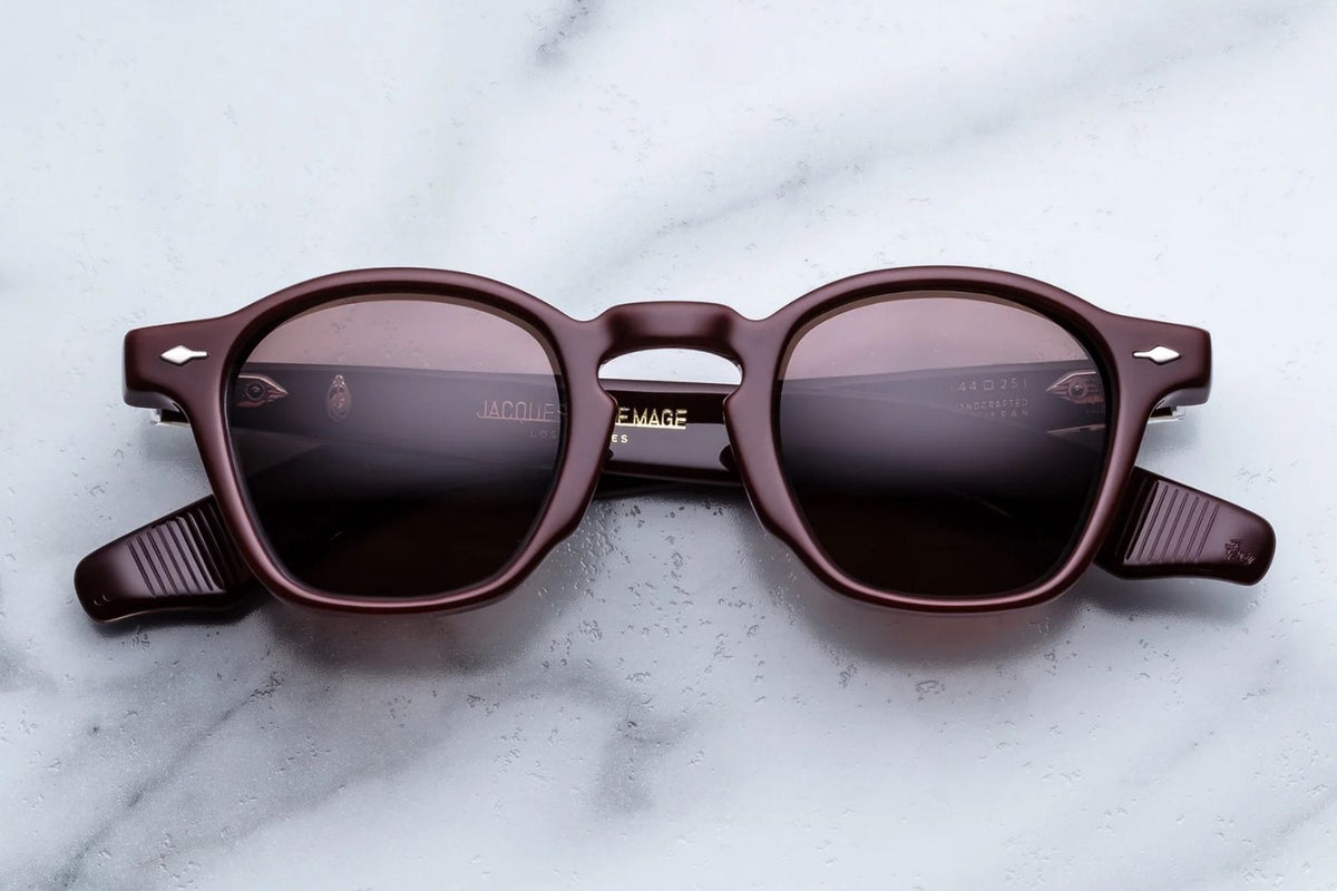 Jacques Marie Mage | Zephirin in Bordeaux Empire Sunglasses 