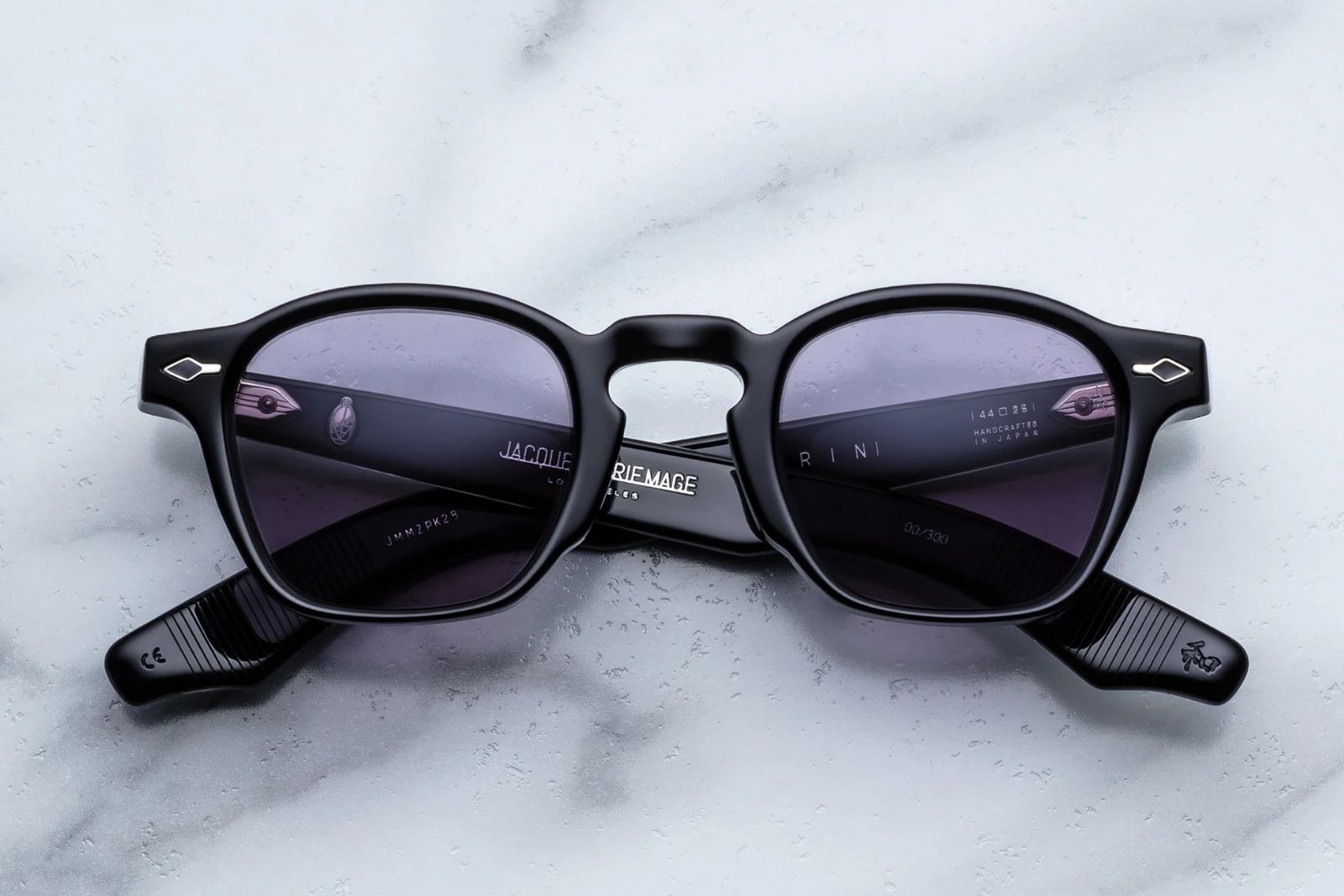 Jacques Marie Mage Zephirin Epoxy II - Fumée Sunglasses