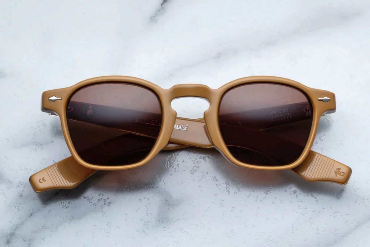 Jacques Marie Mage | Zephirin in Suntan Sunglasses - twelvesixtynine