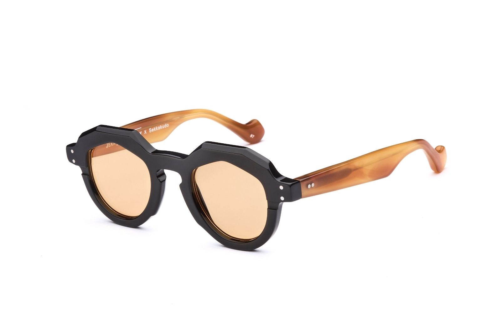 Jean Philippe Joly Collaboration - 109 | Black - Matte Caramel Sunglasses