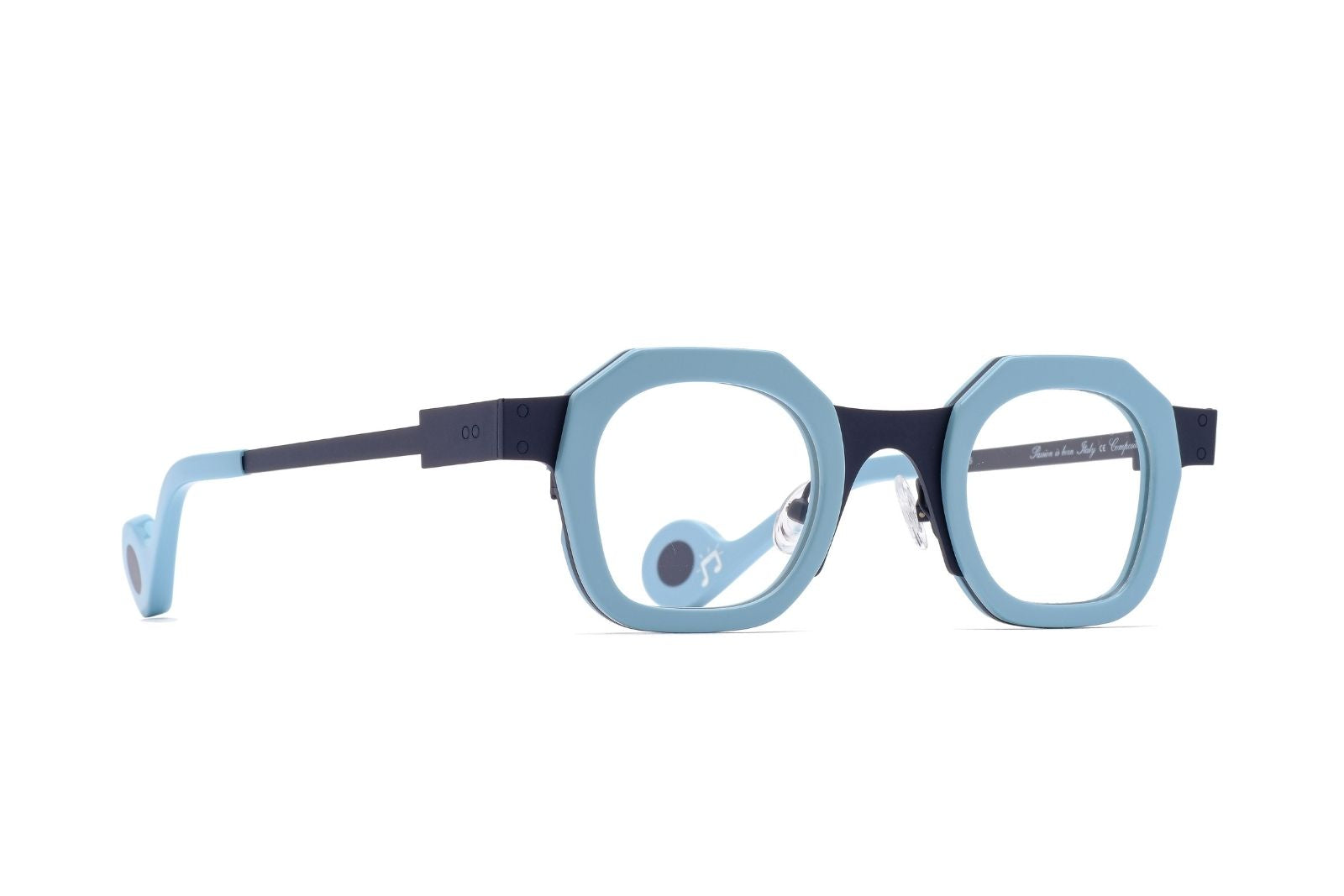 Jean Philippe Joly Compositeur Eyeglasses - 285 - Navy - Light Blue Eyeglasses