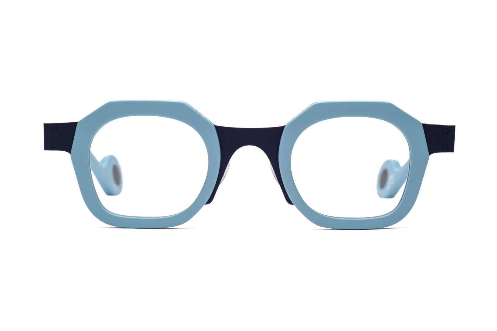 Jean Philippe Joly Compositeur Eyeglasses - 285 - Navy - Light Blue Eyeglasses
