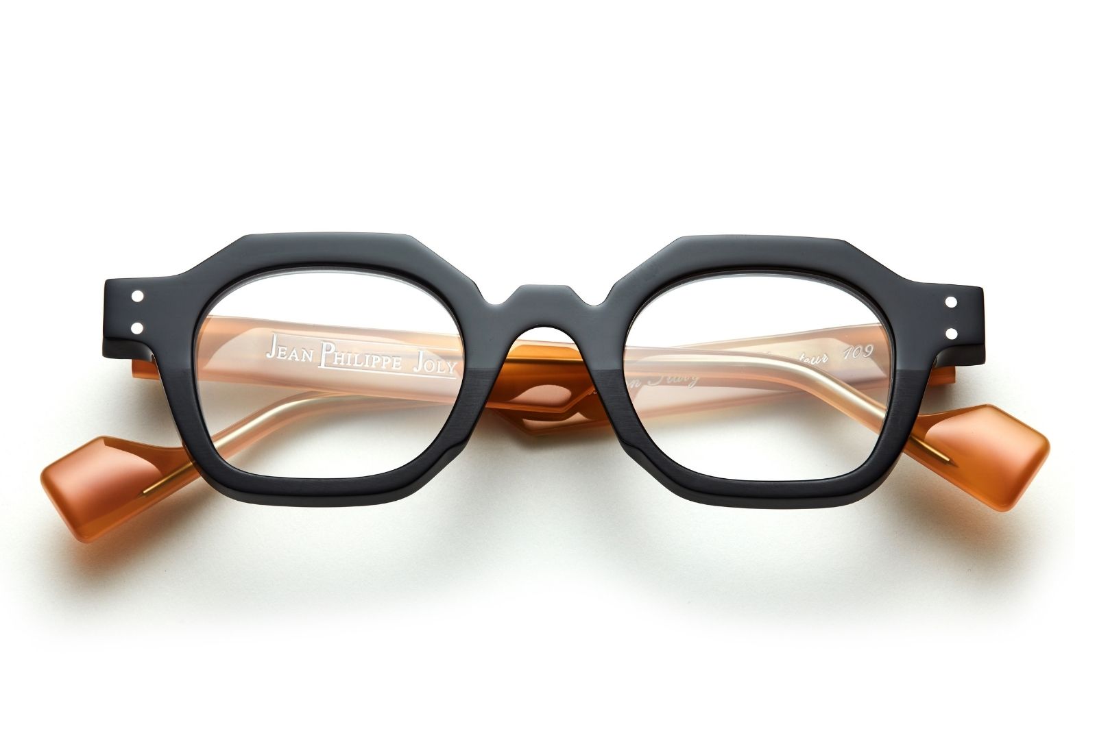 Jean Philippe Joly Directeur Eyeglasses - 109 | Black Caramel Sunglasses