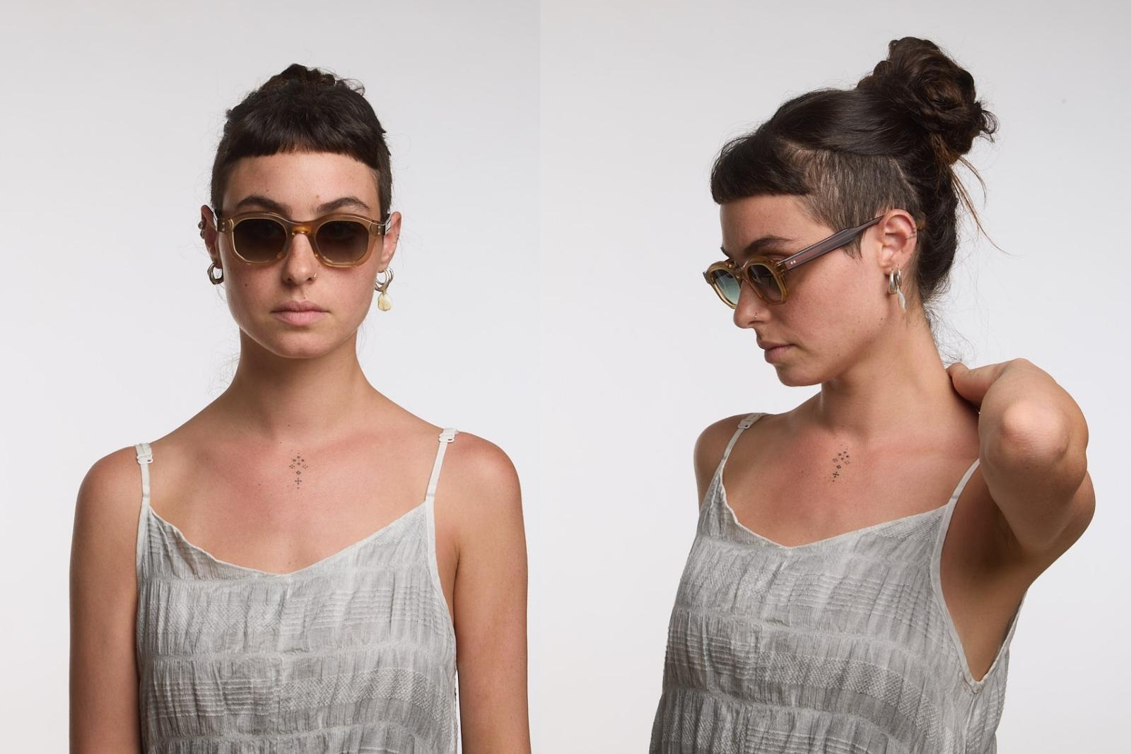 Jean Philippe Joly Positive Attitude - 291 | Champagne Nespresso Sunglasses on Model