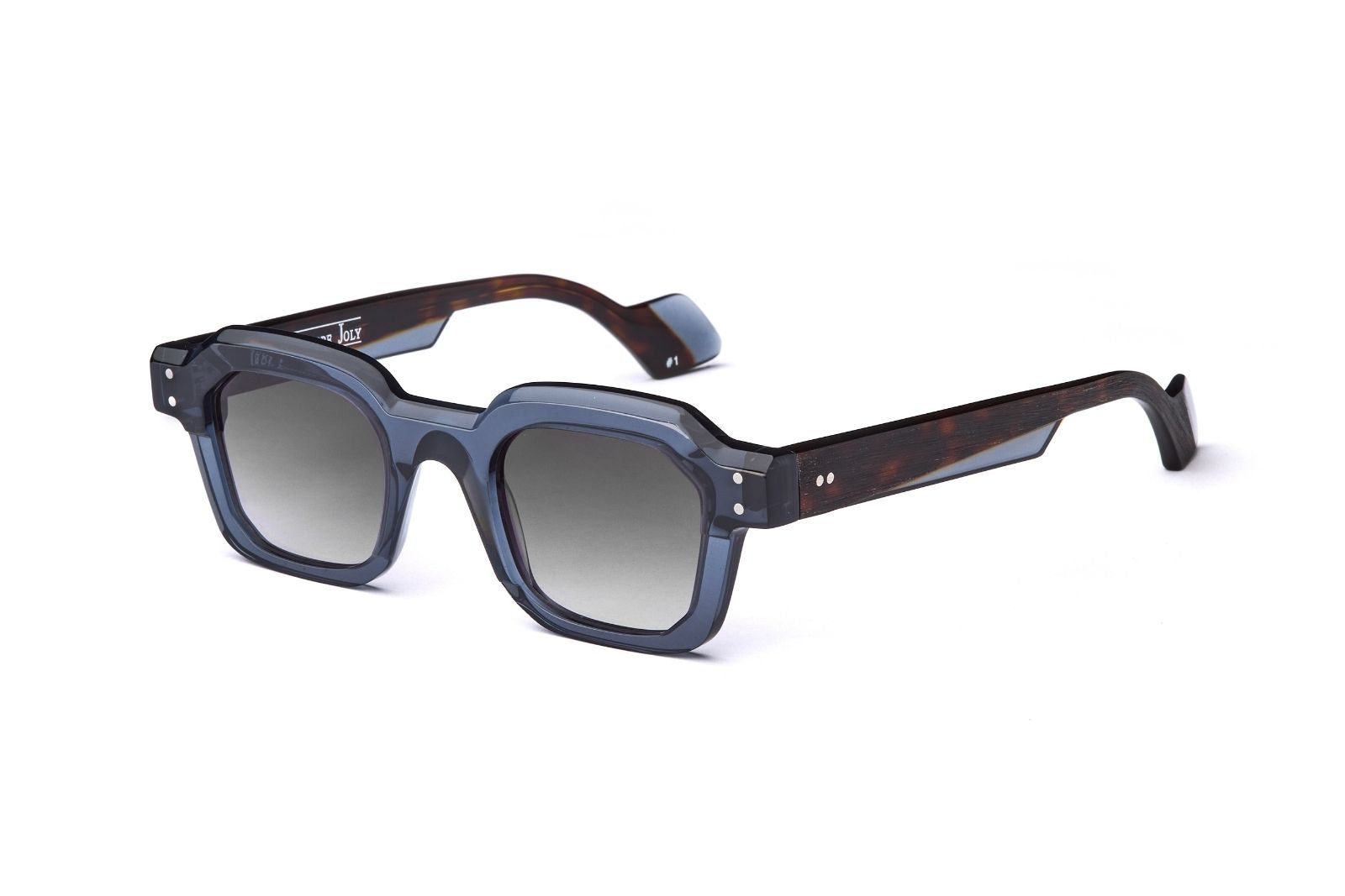 Jean Philippe Joly Slow Down - 158 | Blue Petrol - Havana Sunglasses