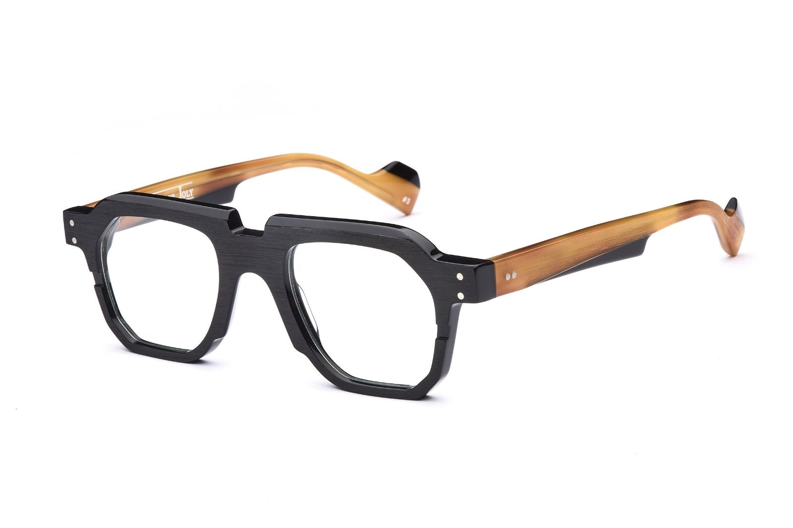 Jean Philippe Joly We Will Dance Again Eyeglasses - 109 | Black - Matte Caramel