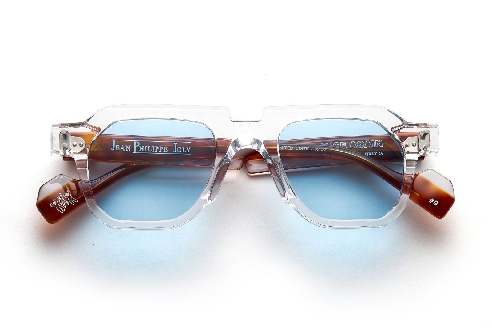 Jean Philippe Joly We Will Dance Again LTD - 350 | Crystal - Honey Tortoise Sunglasses