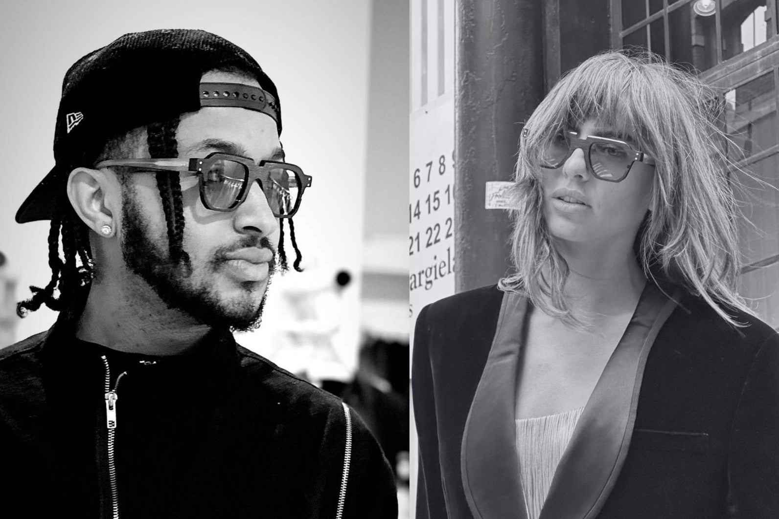 Jean Philippe Joly We Will Dance Again Sunglasses on Model