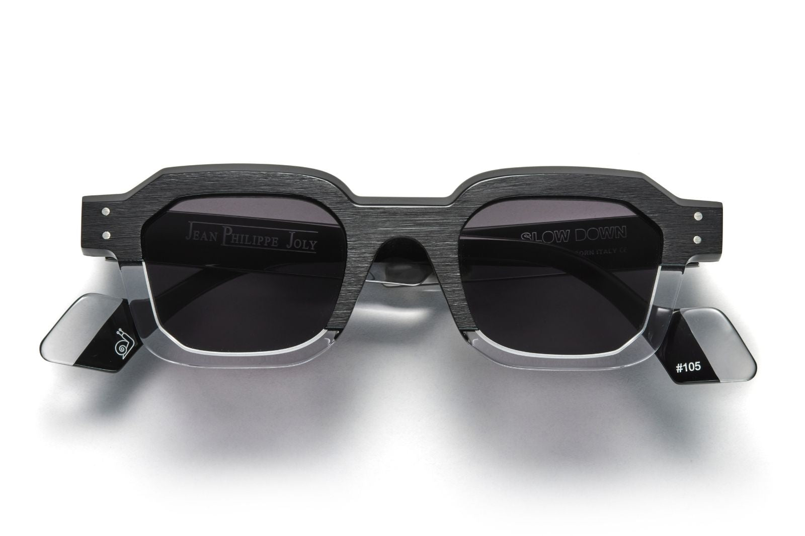 Jean Phillipe Joly Slow Down - 100 Black Cristal Sunglasses