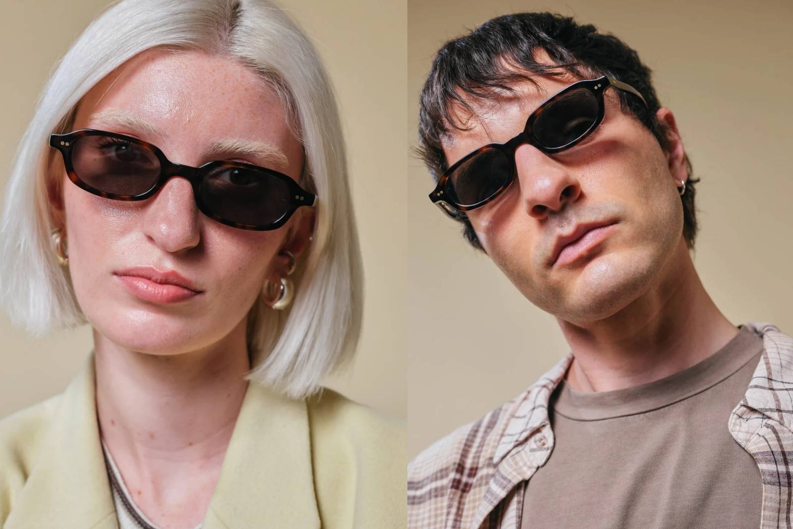 Johann Wolff Alma - Havana | Polarized Green Sungalsses