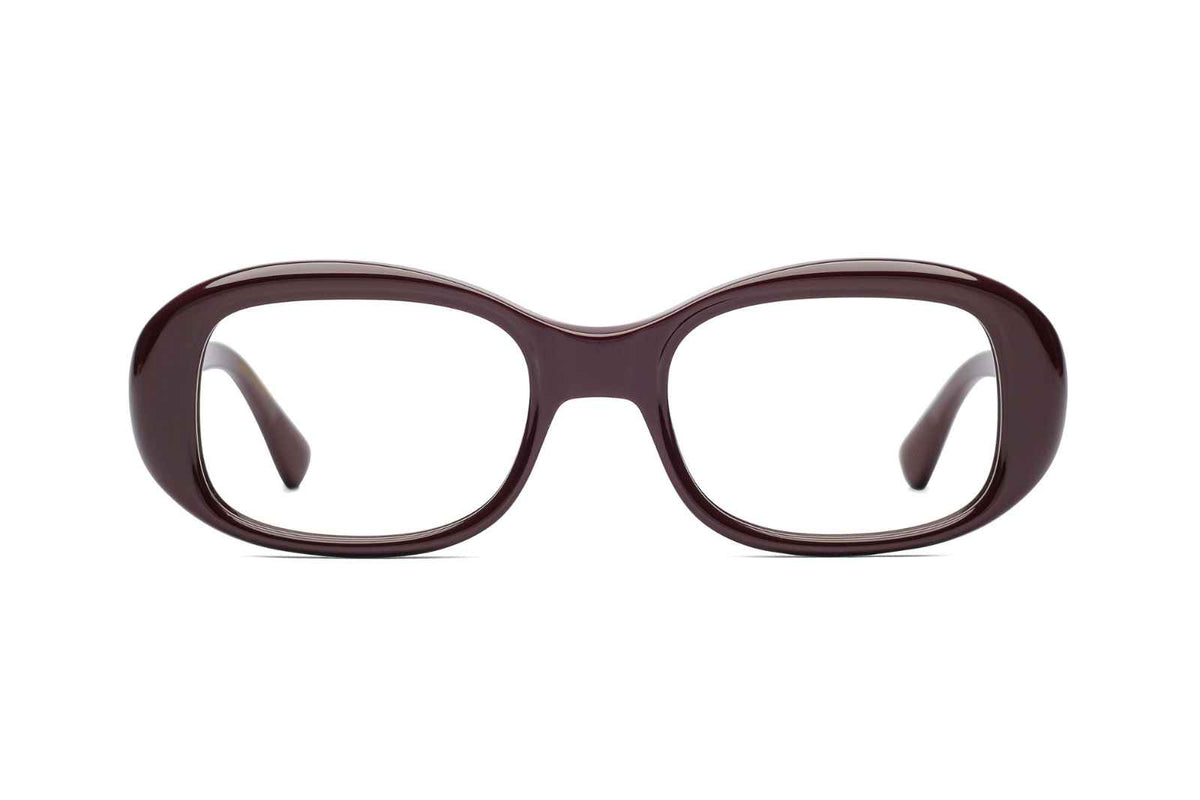 Johann Wolff Bertha Eyeglasses - Burgundy