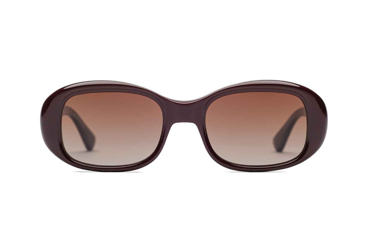Johann Wolff Bertha - Burgundy Sunglasses