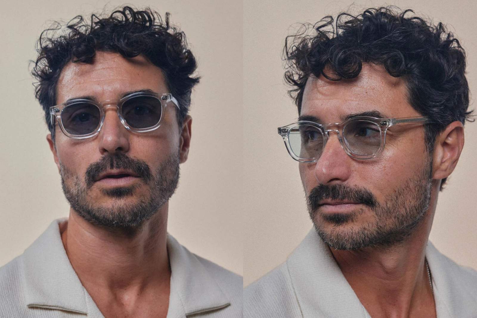 Johann Wolff Carousel light Crystal Blue Sunglasses