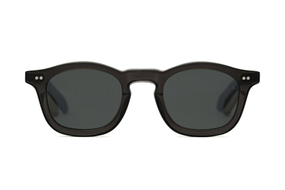 Cross My Way Round‎ Frame Sunglasses Black Johann Wolff | Carousel in Matte Black Sunglasses  main image 3