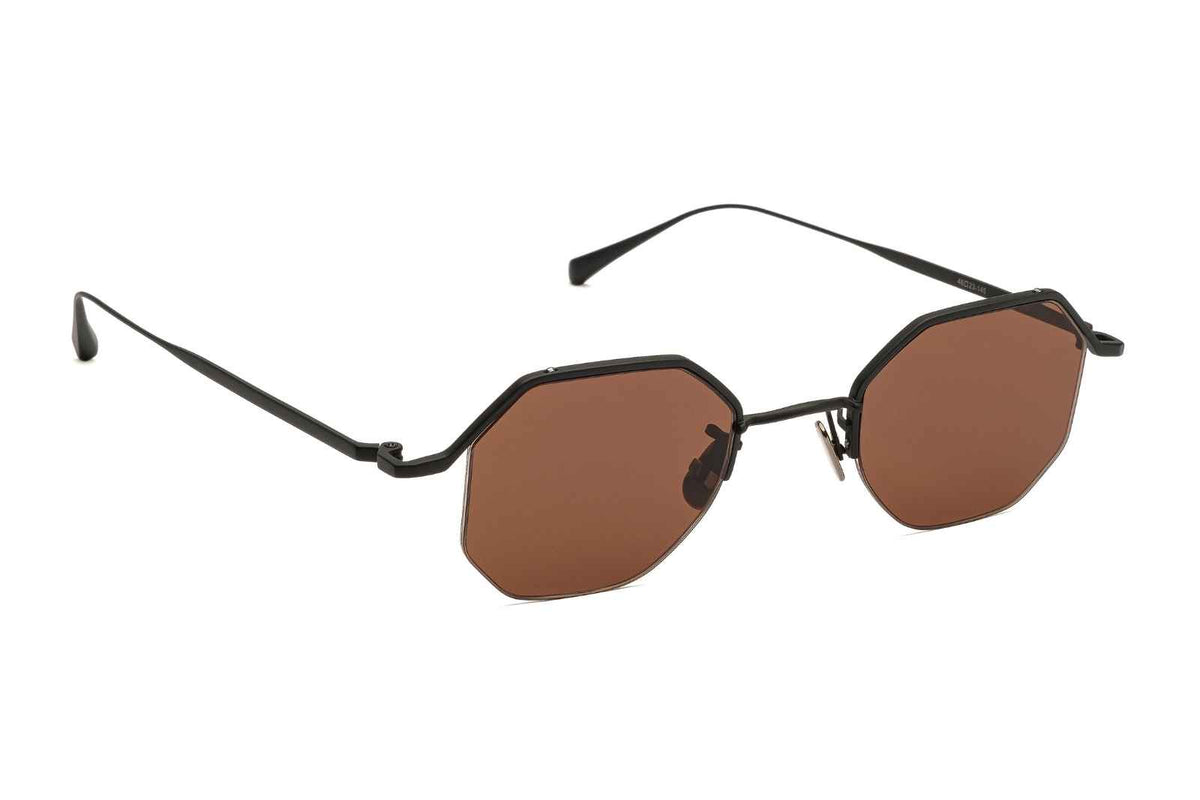 Johann Wolff Kaliber - Matte Black Sunglasses