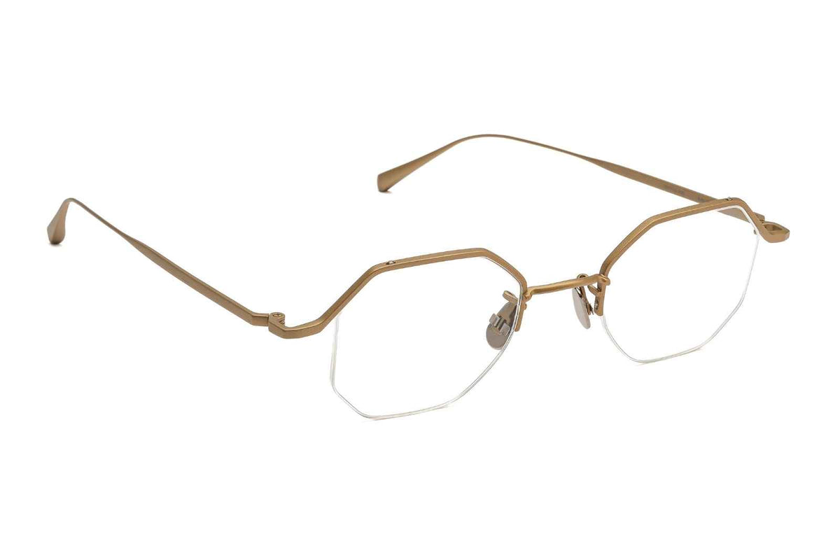 Johann Wolff Kaliber Eyeglasses - Matte Gold