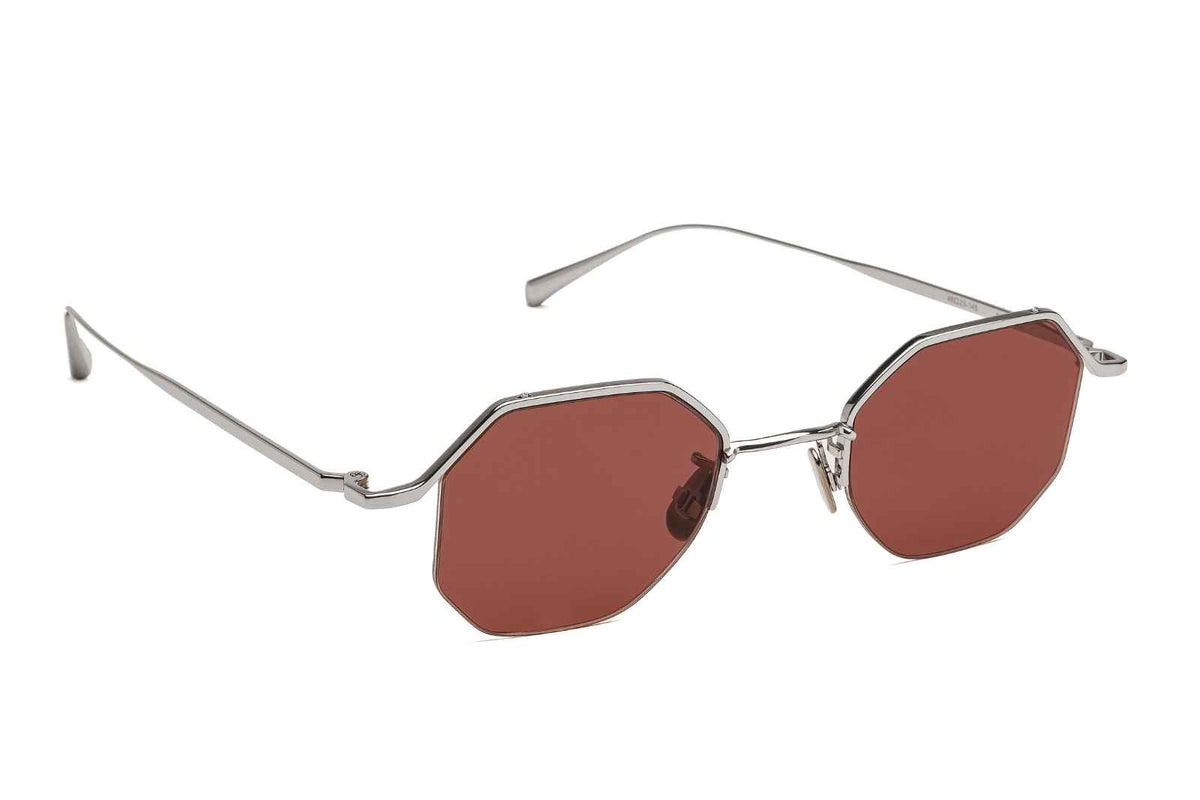 Johann Wolff Kaliber - White Gold Sunglasses