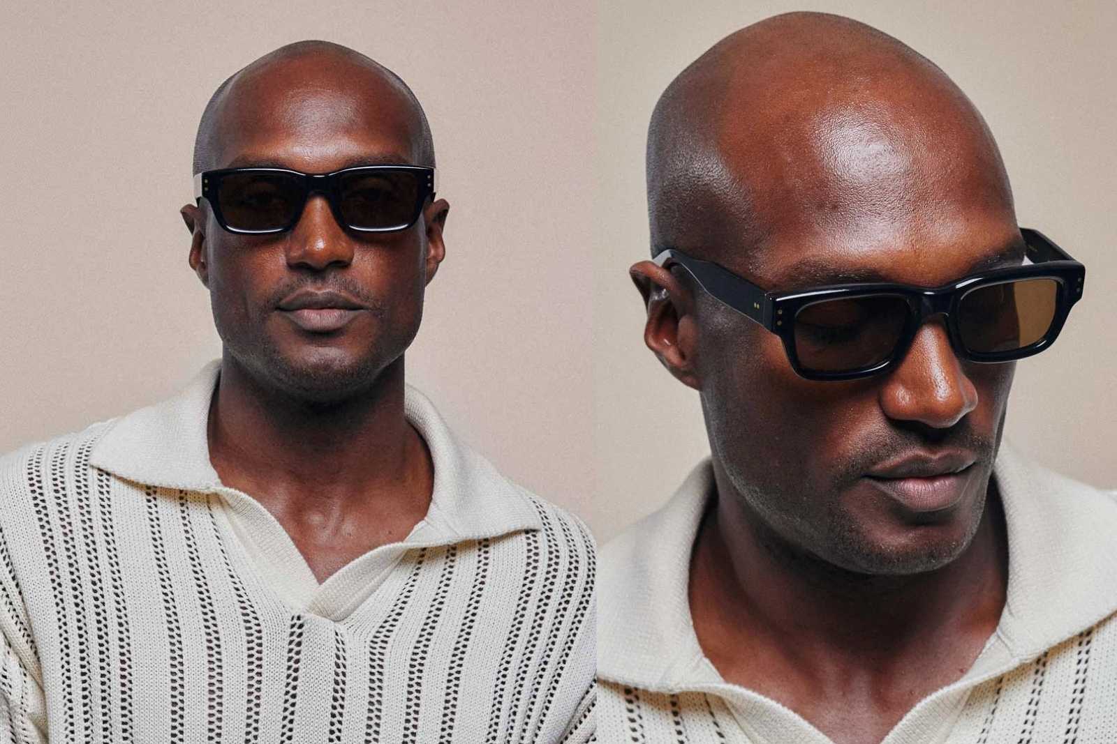 Johann Wolff Konrad Black Sunglasses