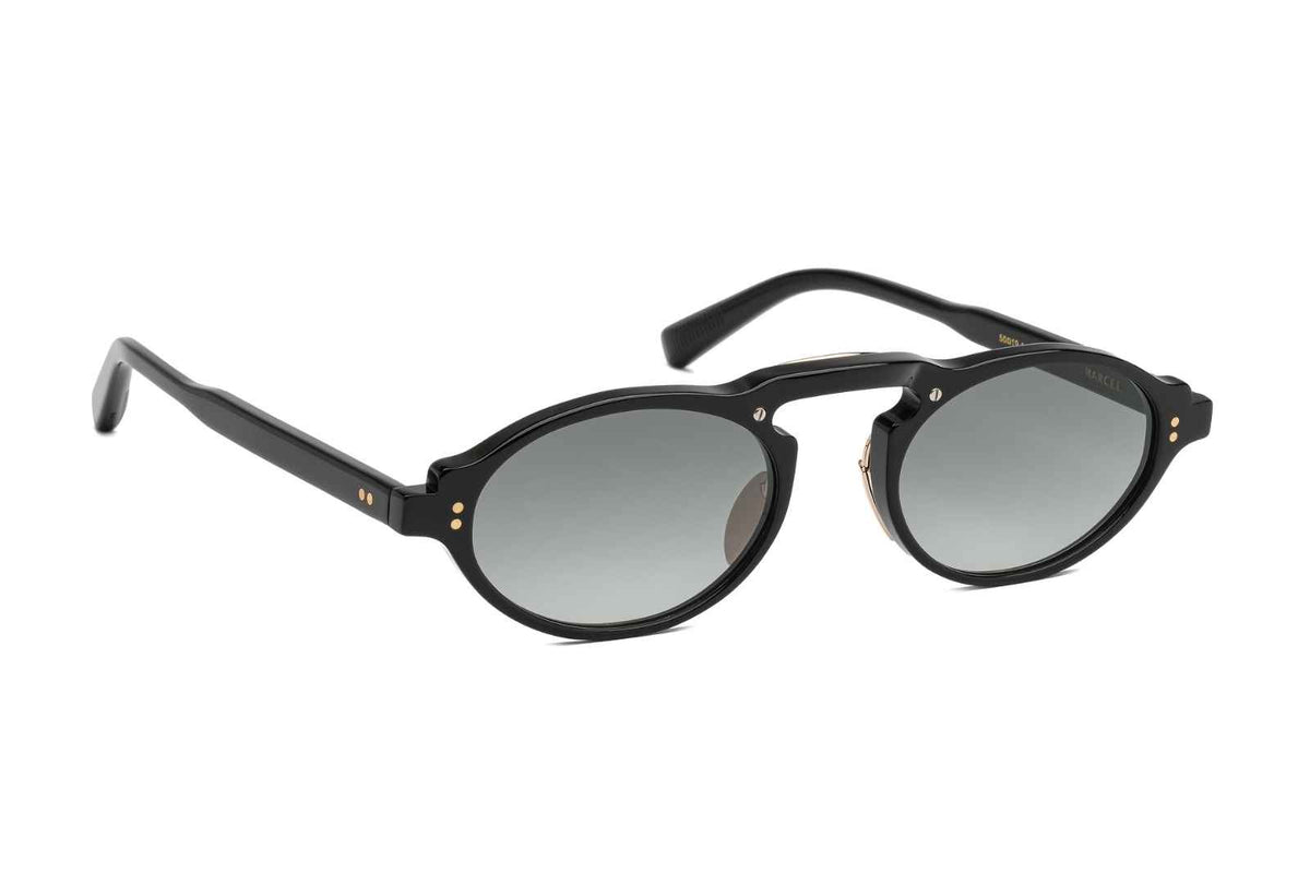 Johann Wolff Marcel Light - Black Smoke Gradient Sunglasses