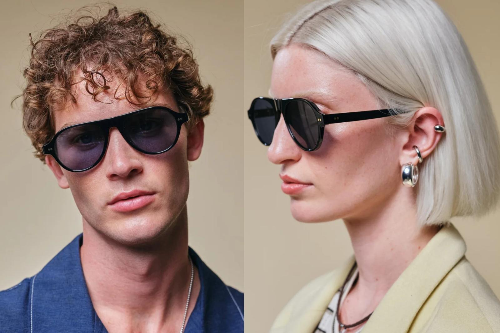 Johann Wolff Schnell - Black Sunglasses