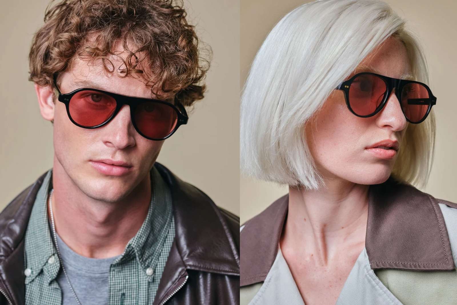 Johann Wolff Schnell Light - Black Burgundy Sunglasses