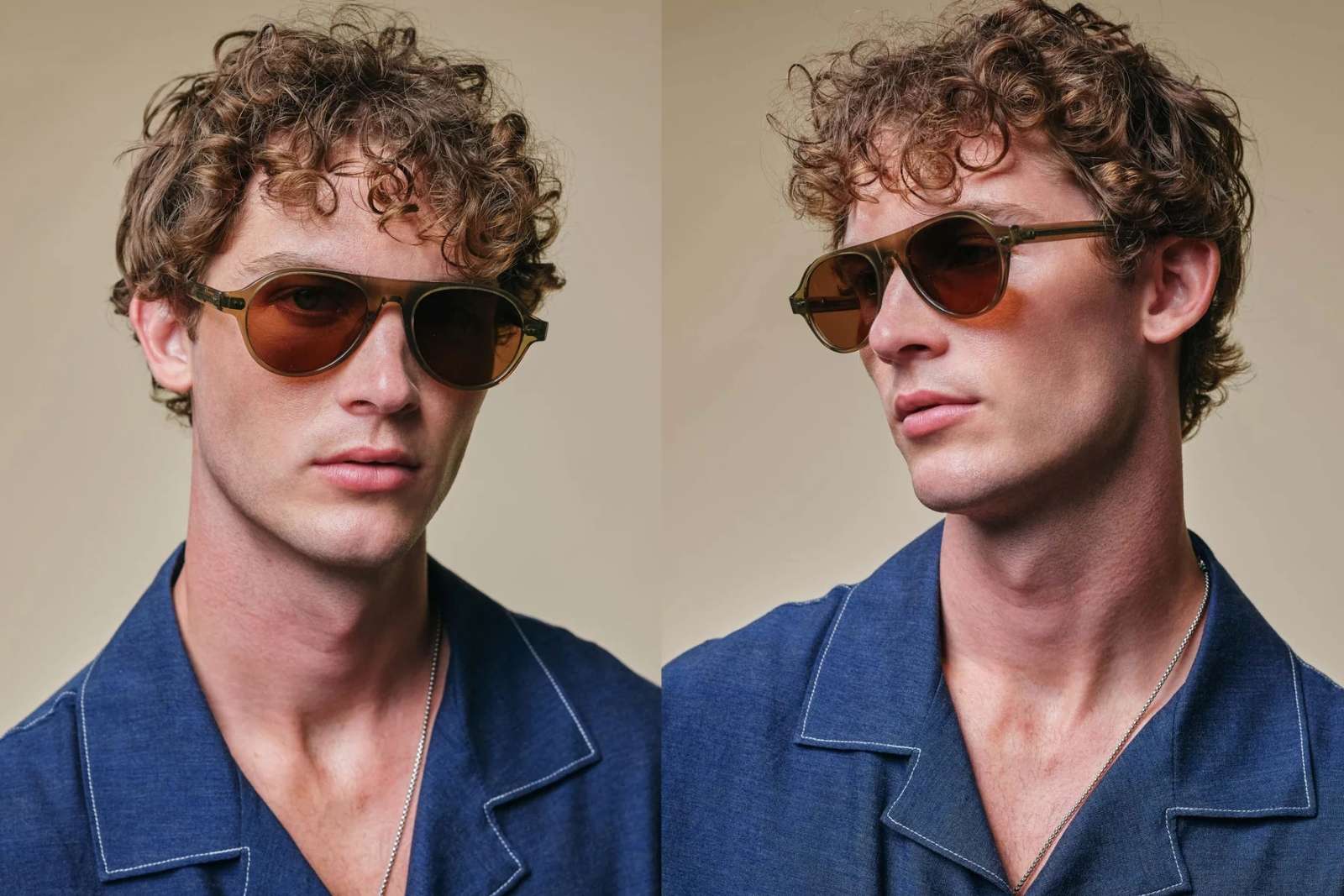 Johann Wolff Schnell Olive Sunglasses