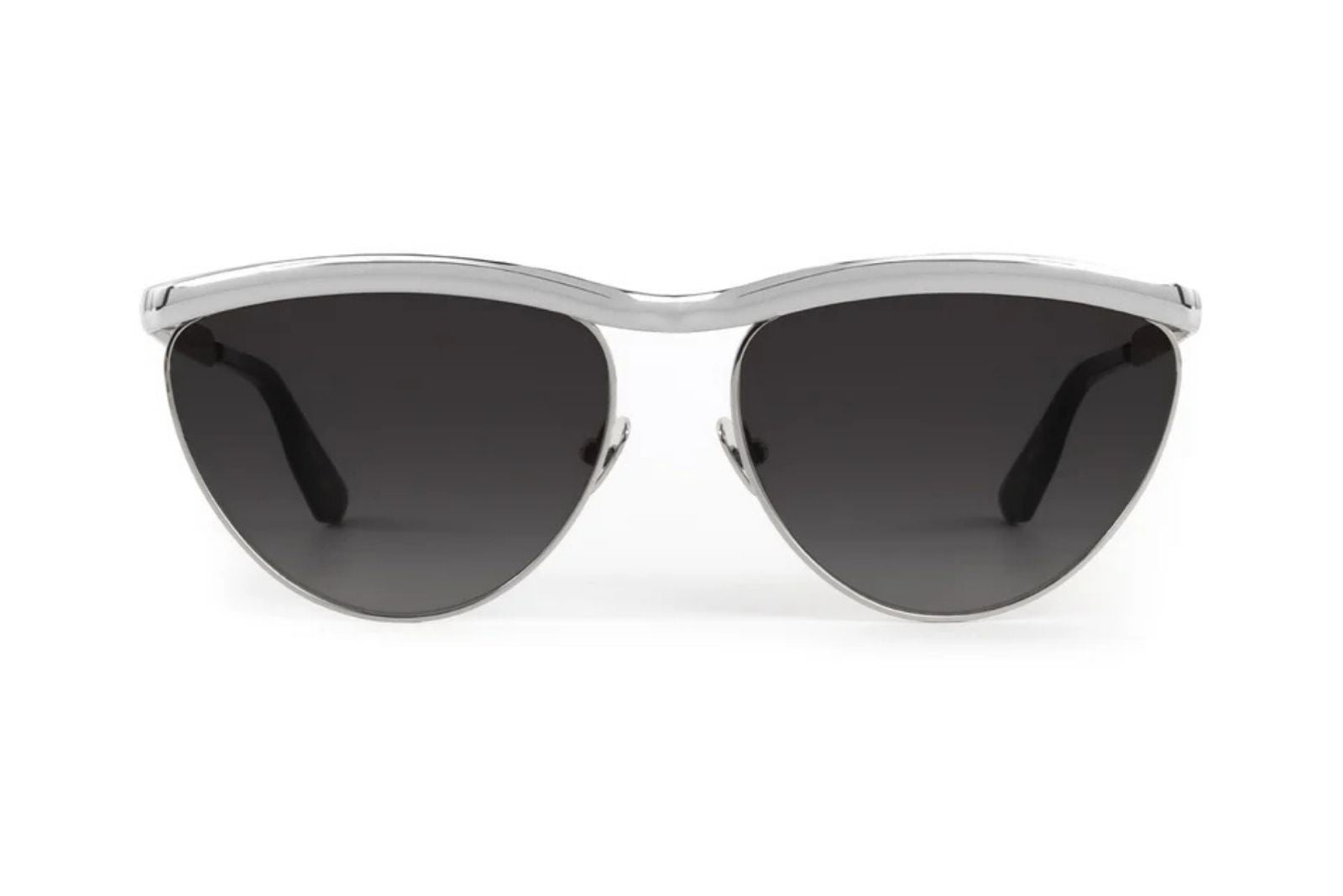Krewe Heidi - Silver Chroma + Tortuga Noir Sunglasses