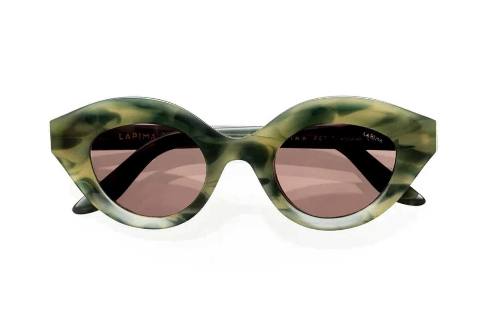 Lapima Nina Petite Sunglasses in Forest Solid