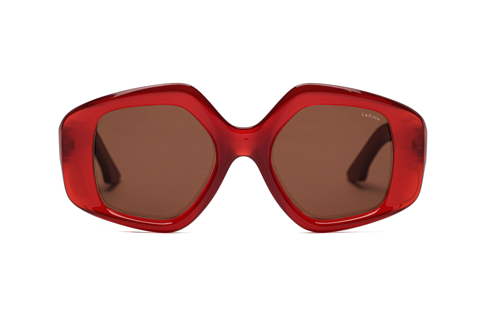 Lapima stella red sunglasses