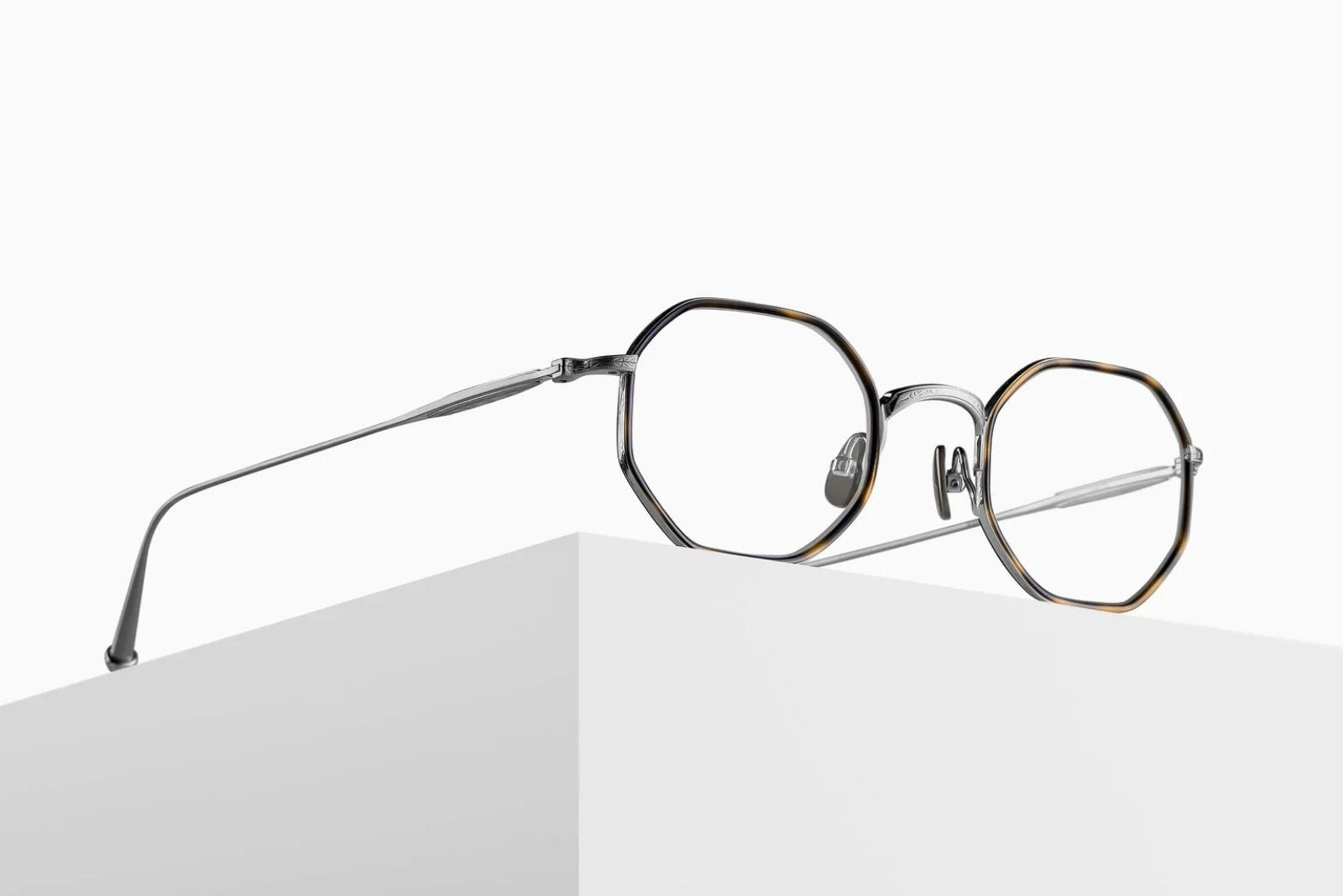 Matsuda M3086-I Eyeglasses - Antique Silver - Tortoise