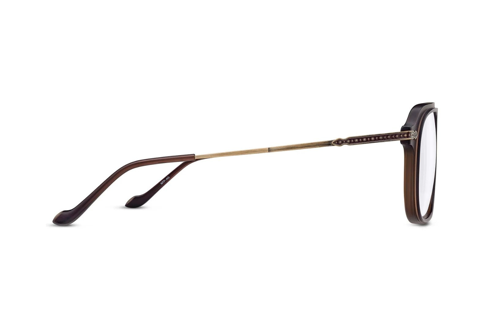 Matsuda M2062 Eyeglasses - Taupe Antique Gold