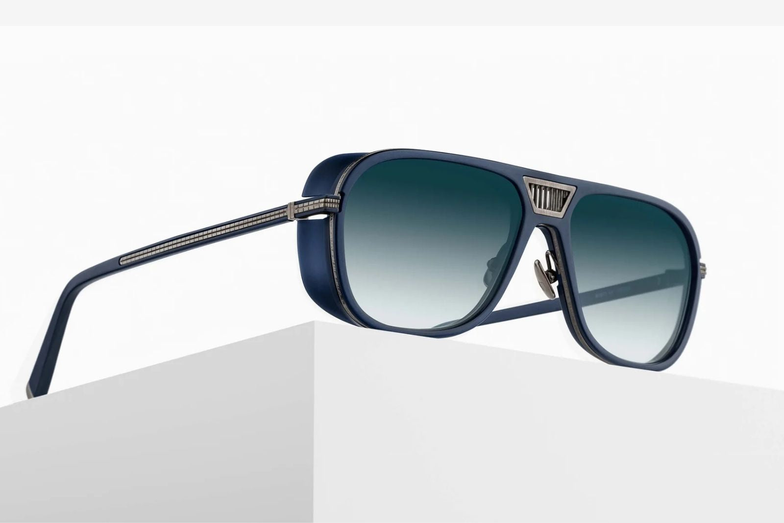 Matsuda M3023- V2 - Antique Silver Sunglasses