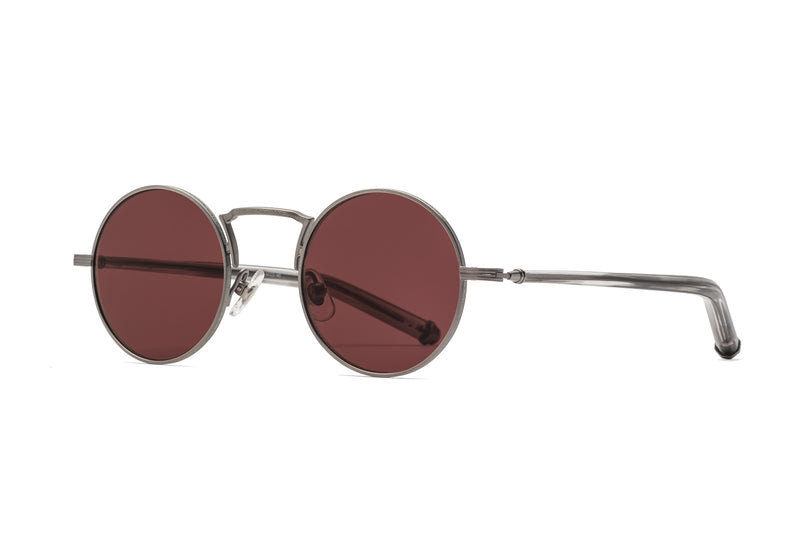 Matsuda m3119 antique silver sunglasses