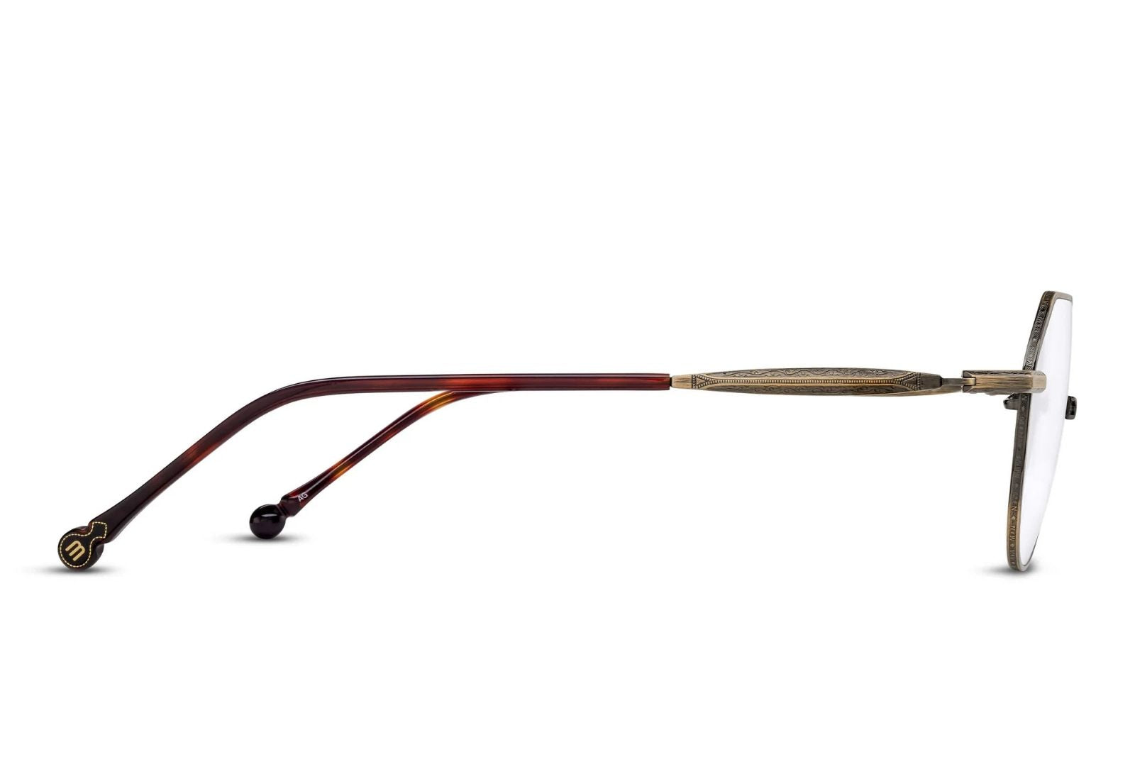 Matsuda M3144 Eyeglasses- Antique Gold