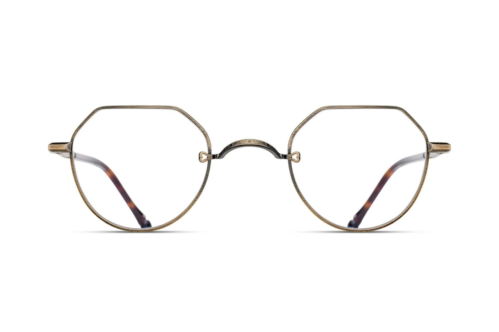 Matsuda M3144 Eyeglasses- Antique Gold