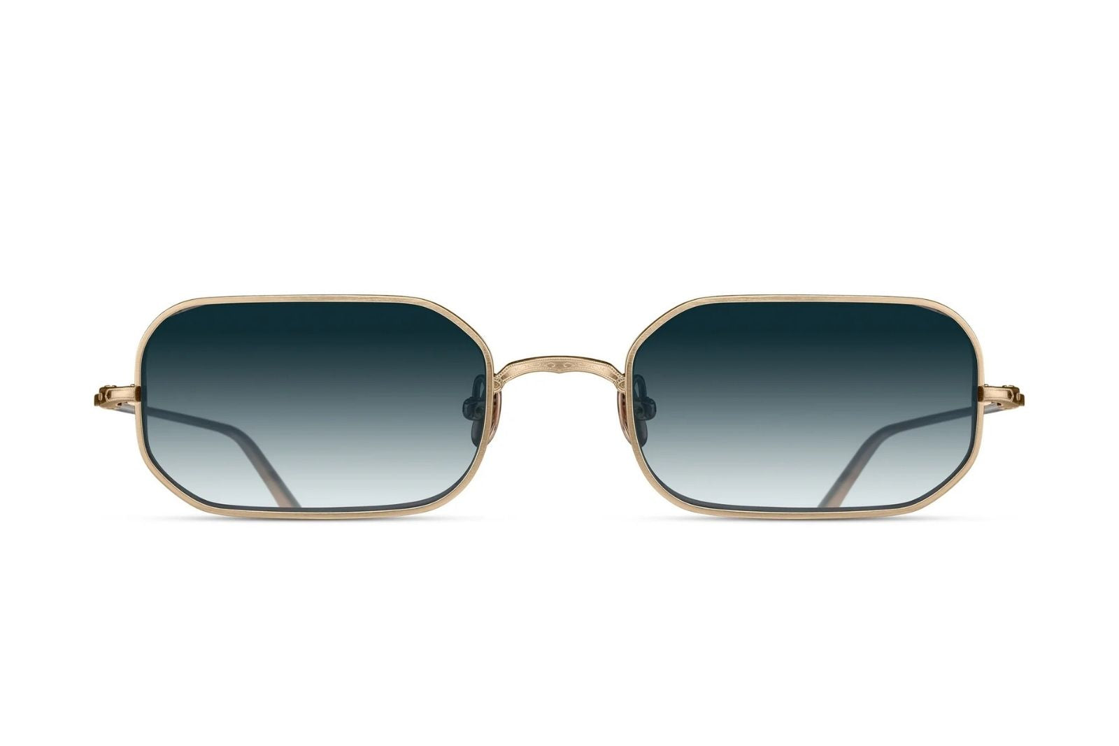 Shop Matsuda | M3163 Sunglasses in Brushed Gold - twelvesixtynine