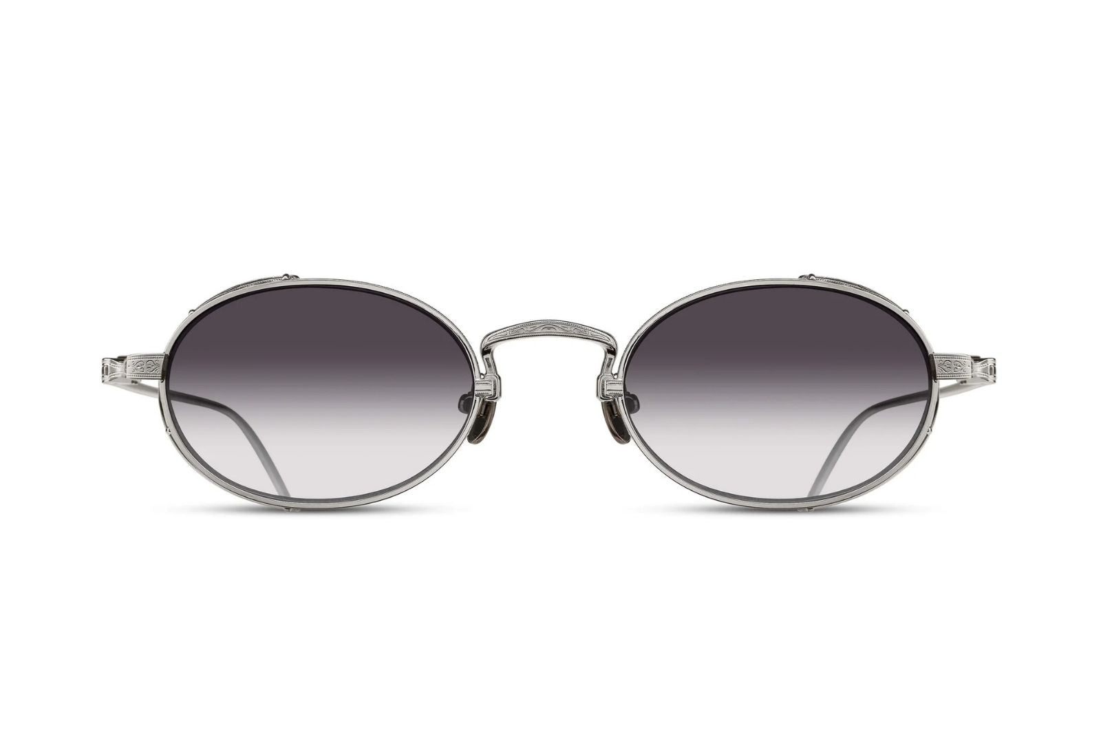 Shop Matsuda | M3169 Sunglasses in Palladium White Grey