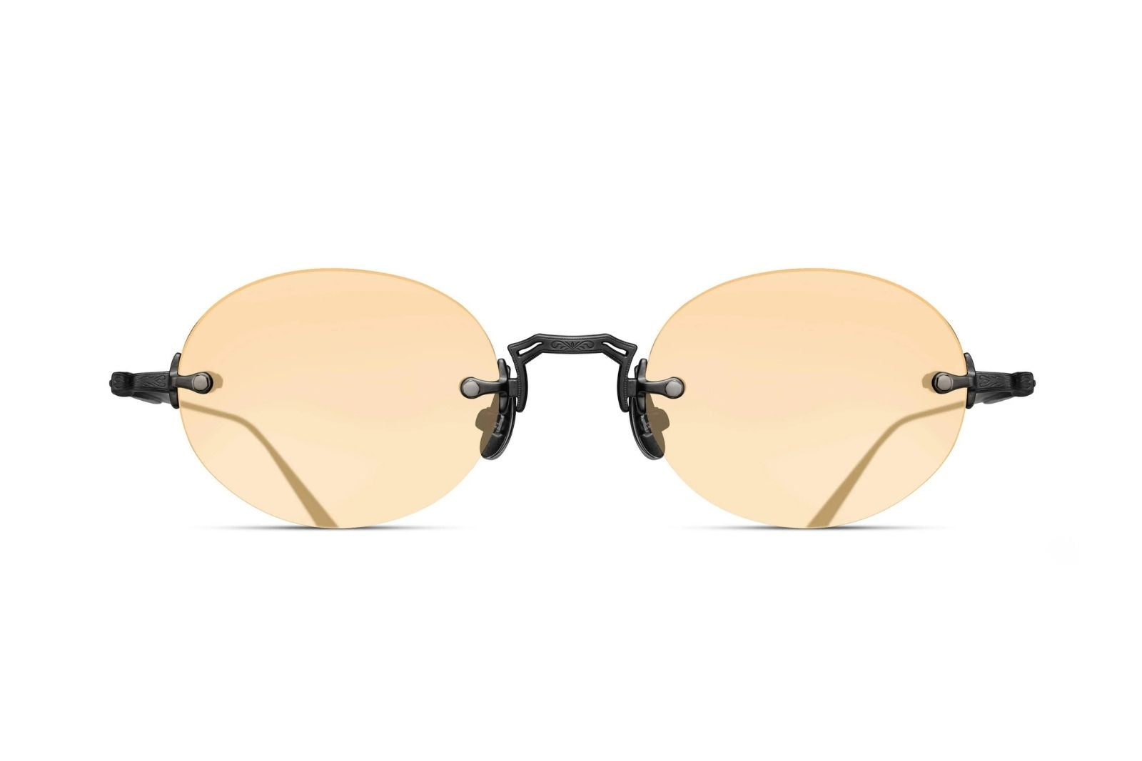 Matsuda | M5002 in Matte Black Orange Sunglasses - twelvesixtynine
