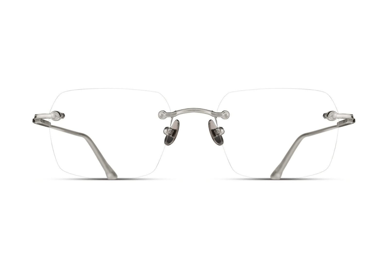 Matsuda M5008 Eyeglasses - Brushed Silver