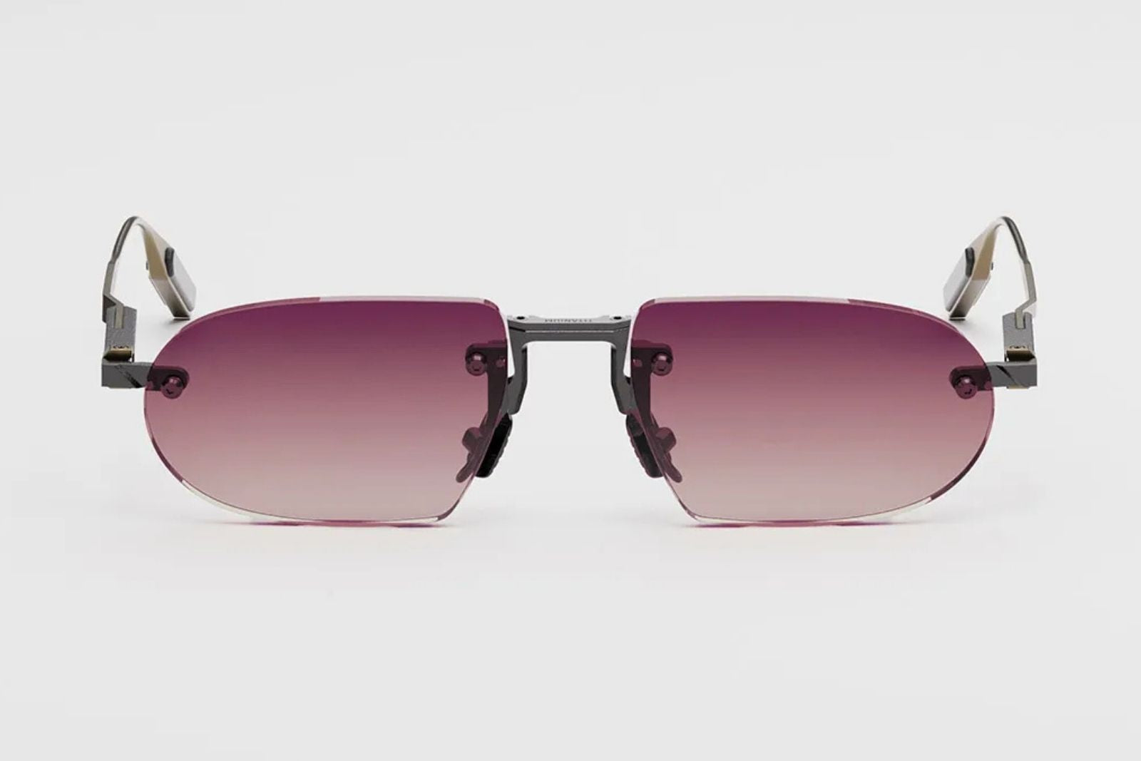 Movitra Sine 02 - C2 - Light Gold | Violet Sunglasses