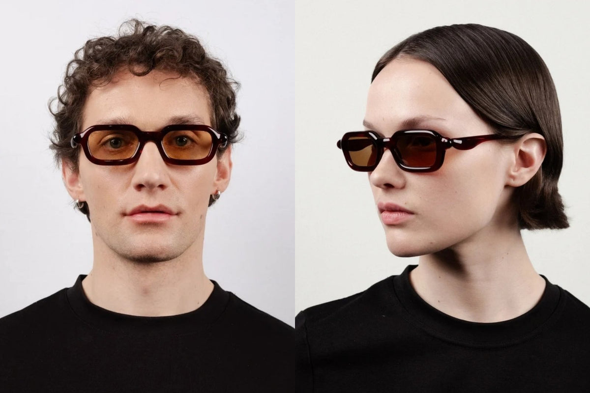 Paloceras Amber Havana - S2 Sunglasses on Model