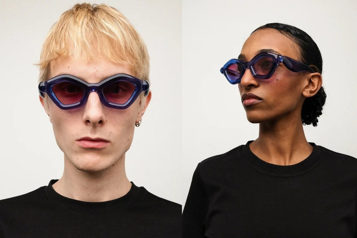 Paloceras Pebble - Ice Blue DX Sunglasses