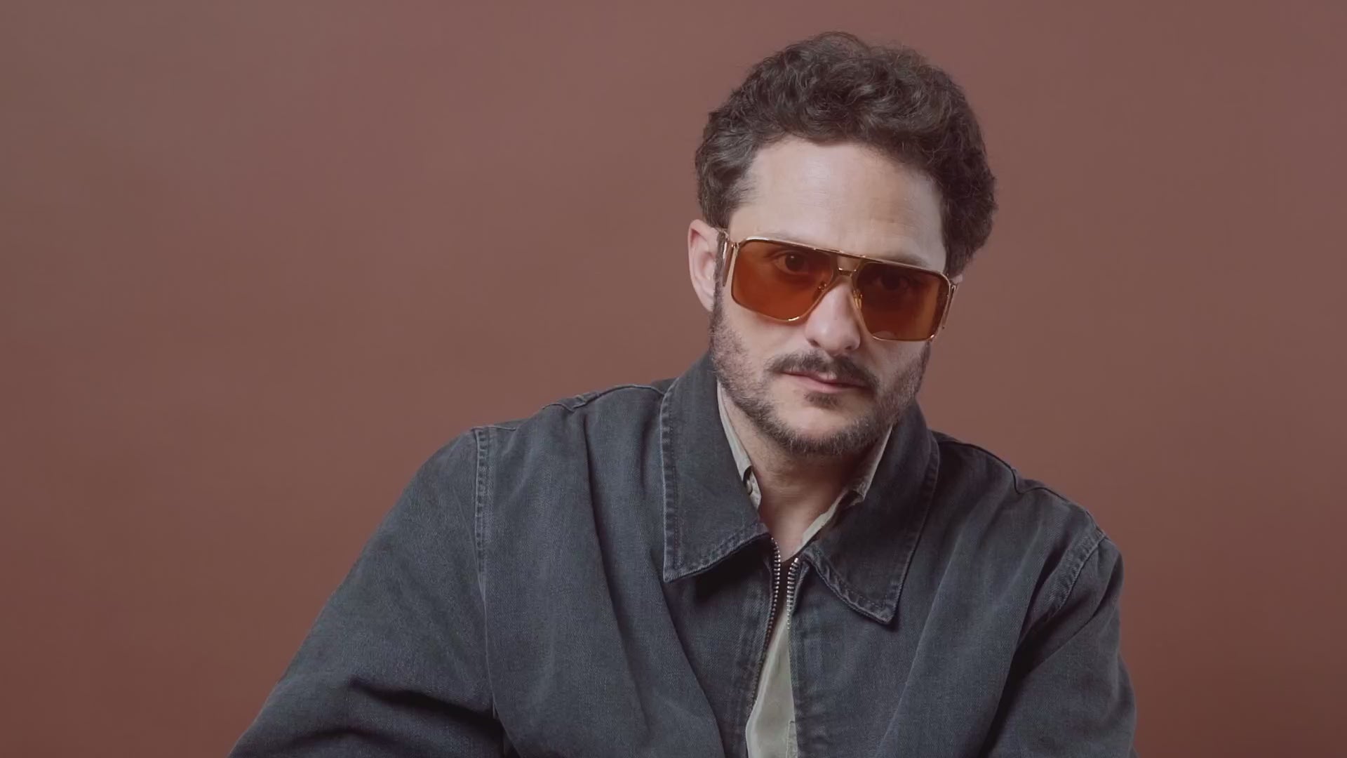 Jacques Marie Mage Assan Gold Sunglasses