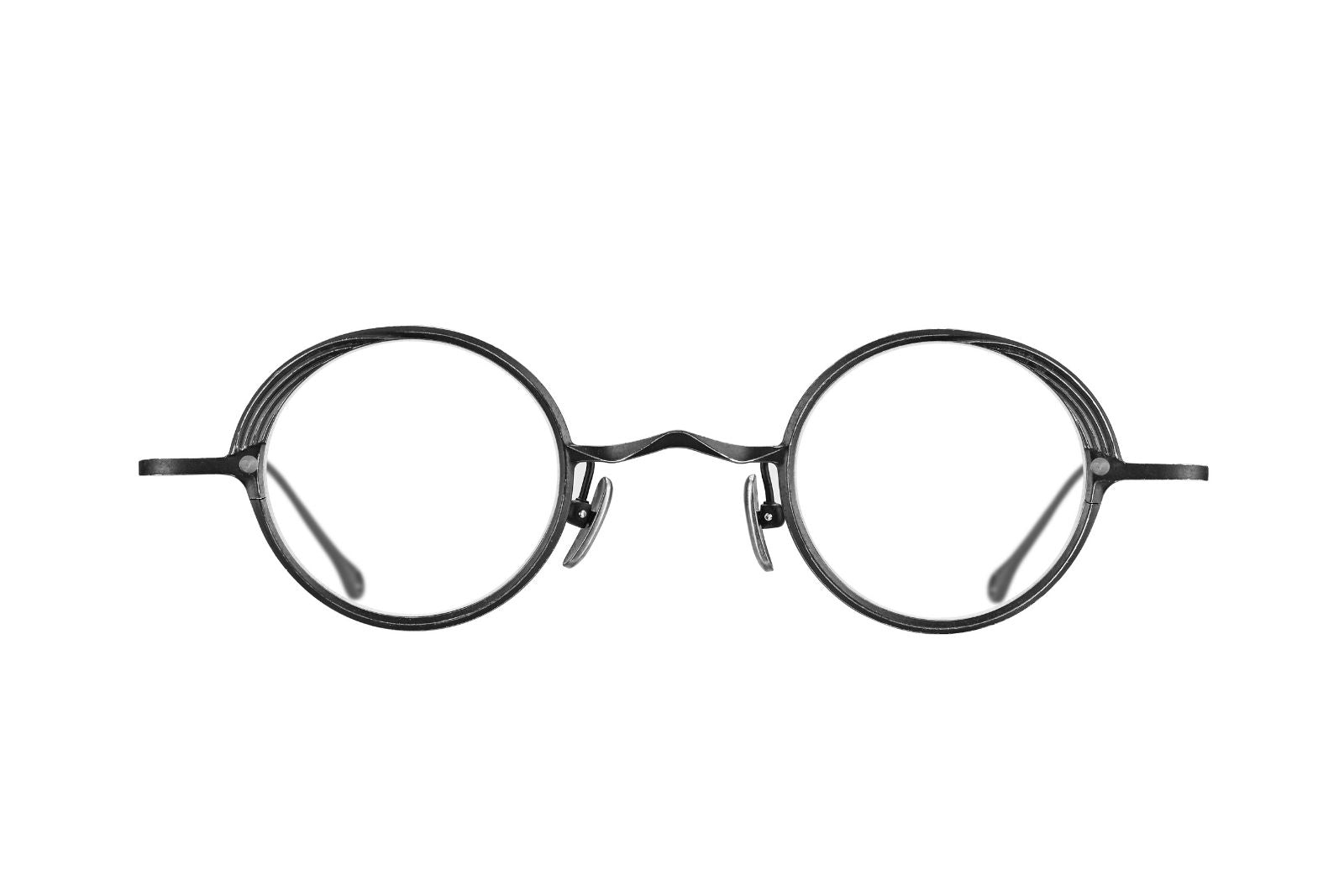 Rigards RG1008ZC - Antique Black x Jade Clip Sunglasses