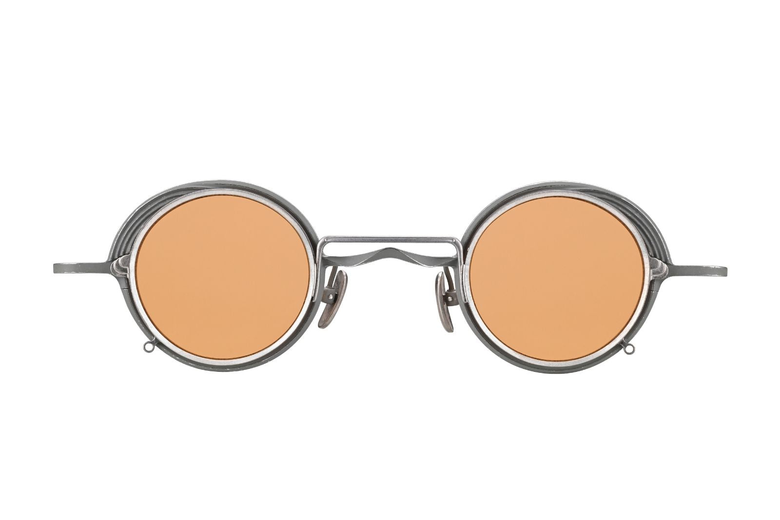 Rigards RG1008ZC - Antique Gray x Titanium Clip Sunglasses